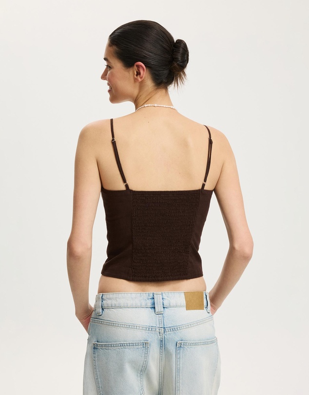 Cotton On - Bow Cotton Cami