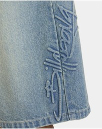 Billabong - Mens Script Smoko Denim 22