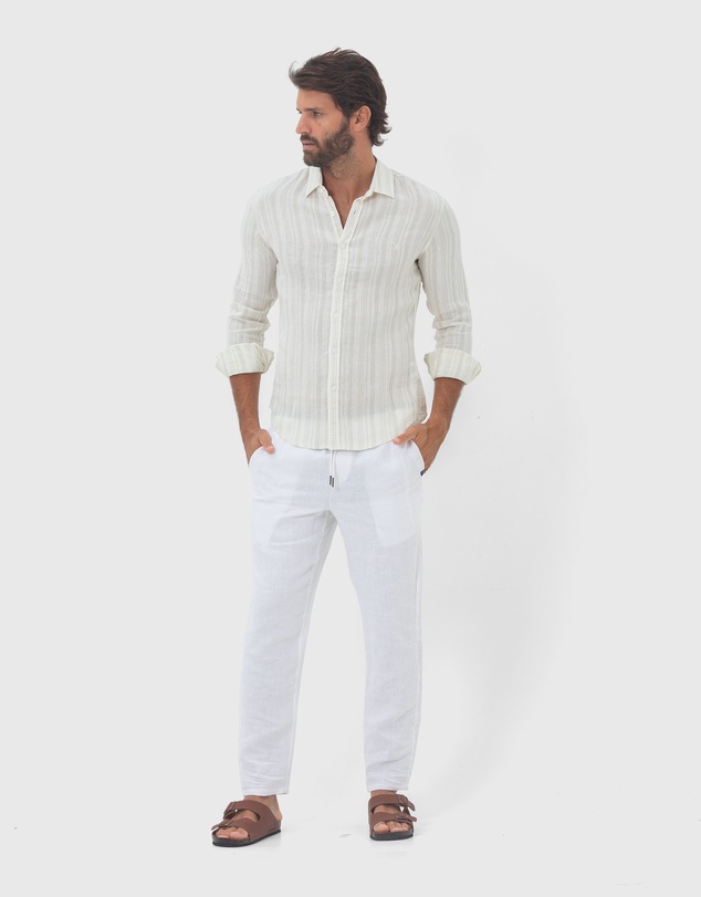 Coast Clothing - Miami LS Linen Shirt