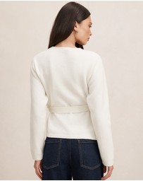 Forever New - Elysia Wrap Knitted Cardigan