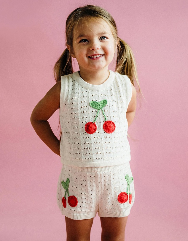 Rock Your Kid - La Mer Crochet Shorts - Kids-Teens