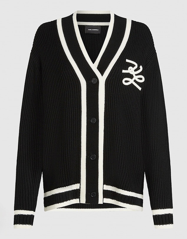 Karl Lagerfeld - Soutache Autograph Cardigan