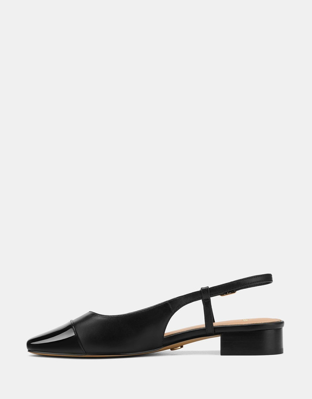 Wittner - Dame Dress Flats Black Leather
