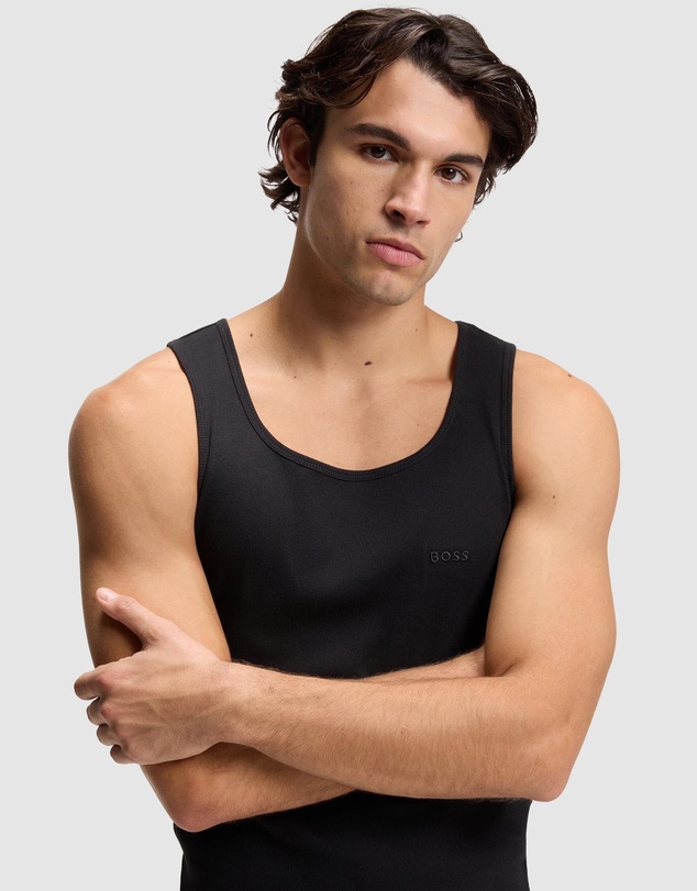 BOSS - 3-Pack Rib Classic Tank Tops