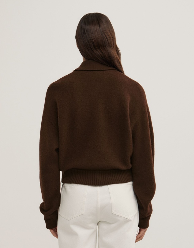 Witchery - Wool Knit Bomber Jacket