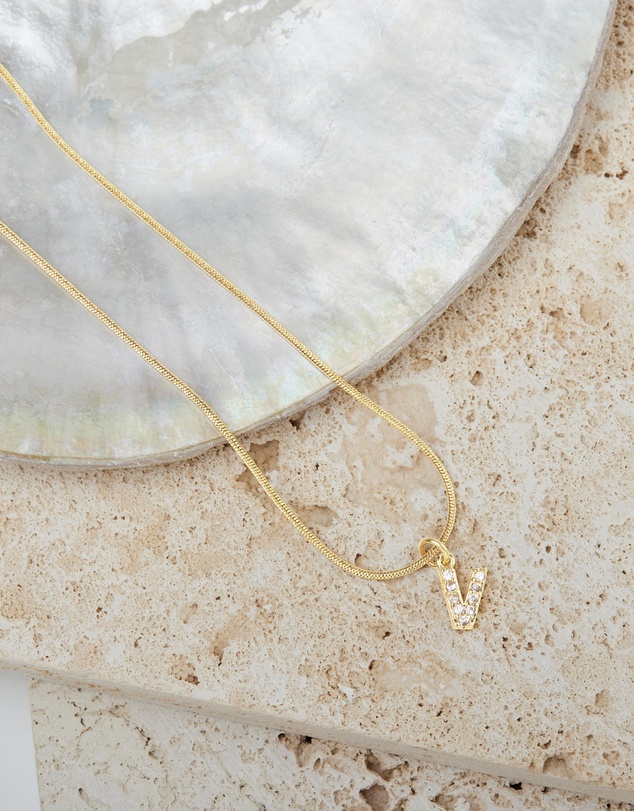 Pastiche - Initial V Necklace