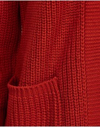 Honey and Beau - V Neck Rib Cardign