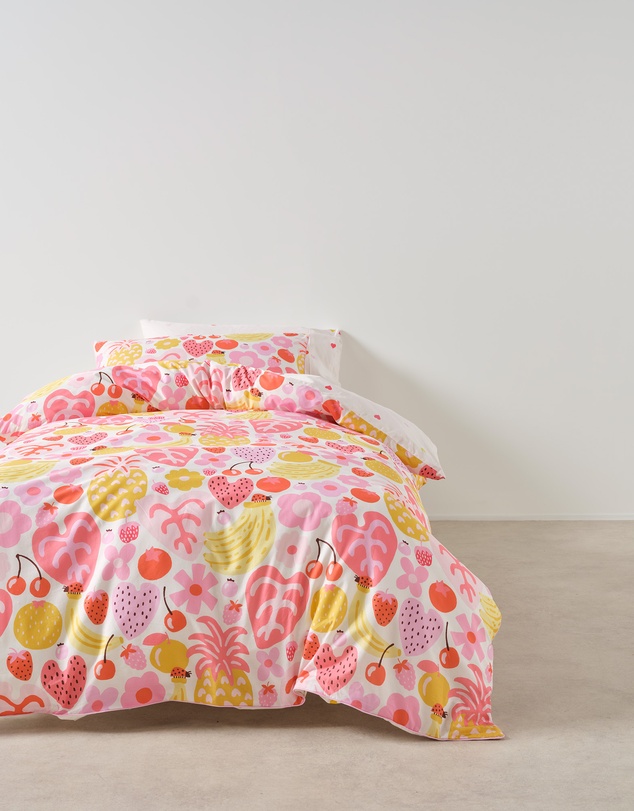 Linen House Kids - Tutti Frutti Quilt Cover Set