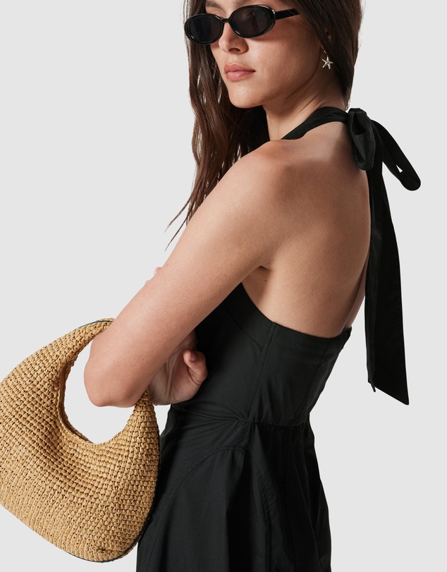 & Other Stories - Halterneck Midi Dress