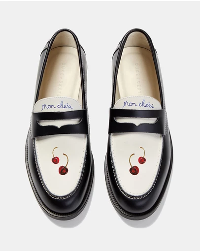 Duke + Dexter - Wilde Cherry Penny Loafer - Men's