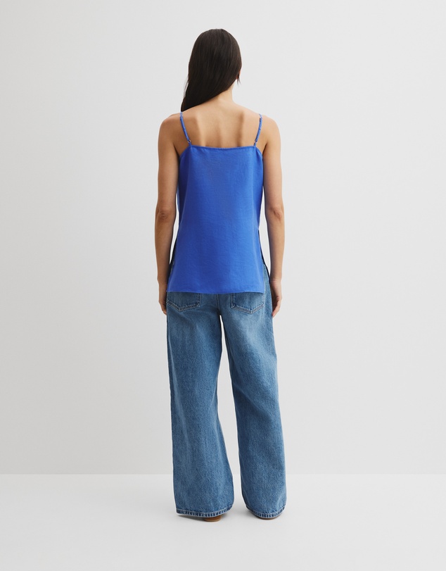 Country Road - Organically Grown Linen Longline Cami