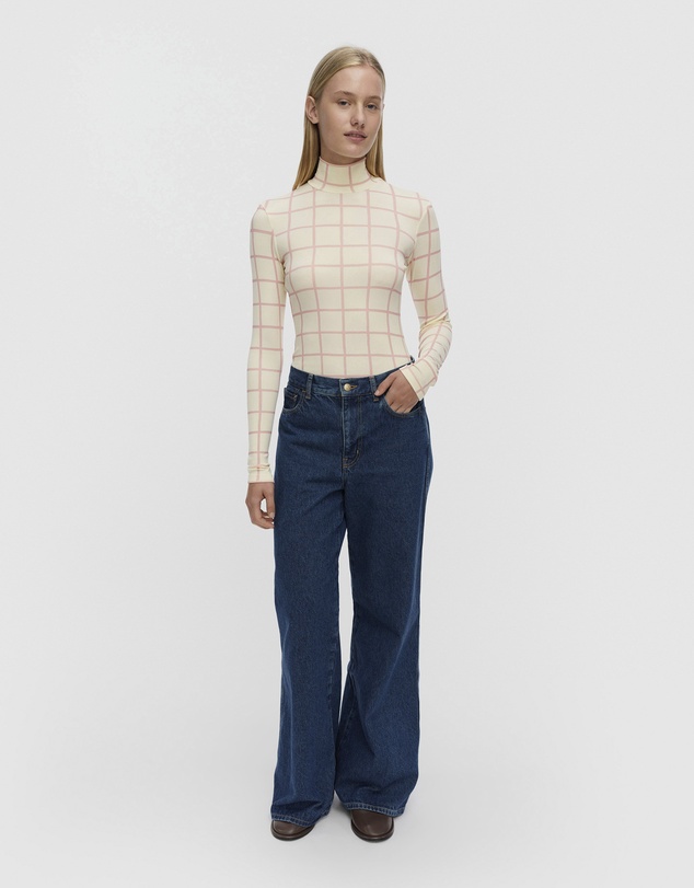 Marimekko - Solmia Iso Ruutu Turtleneck shirt