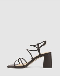 Siren - Strike Strappy Block Heels