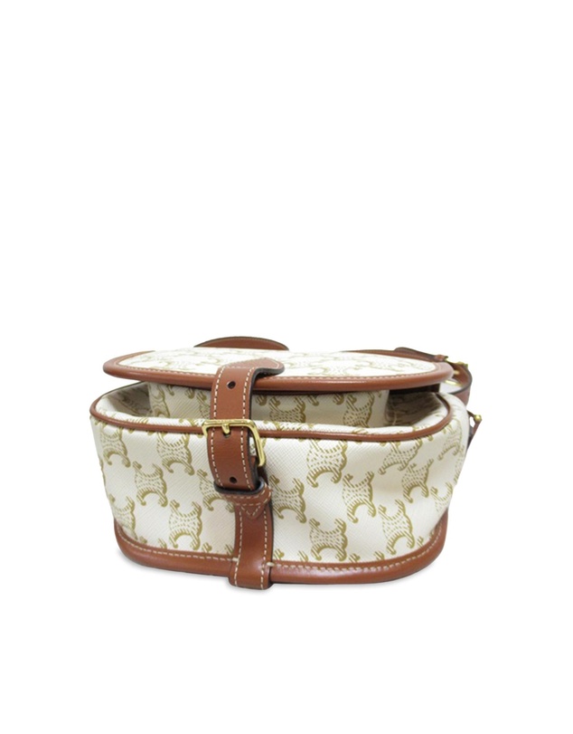 Pre-Loved by Azura Reborn - Pre-Loved Celine Triomphe Canvas Crossbody