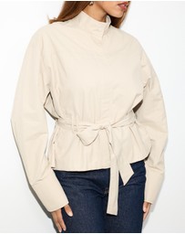 Dazie - Emery Funnel Neck Jacket