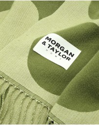 Morgan & Taylor - Ginger Throw Blanket in Green