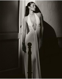 MISHA - Jennifer Cupro Maxi Dress