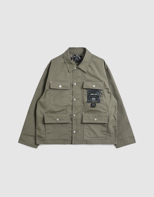 TAION - Non Down Work Button Coverall