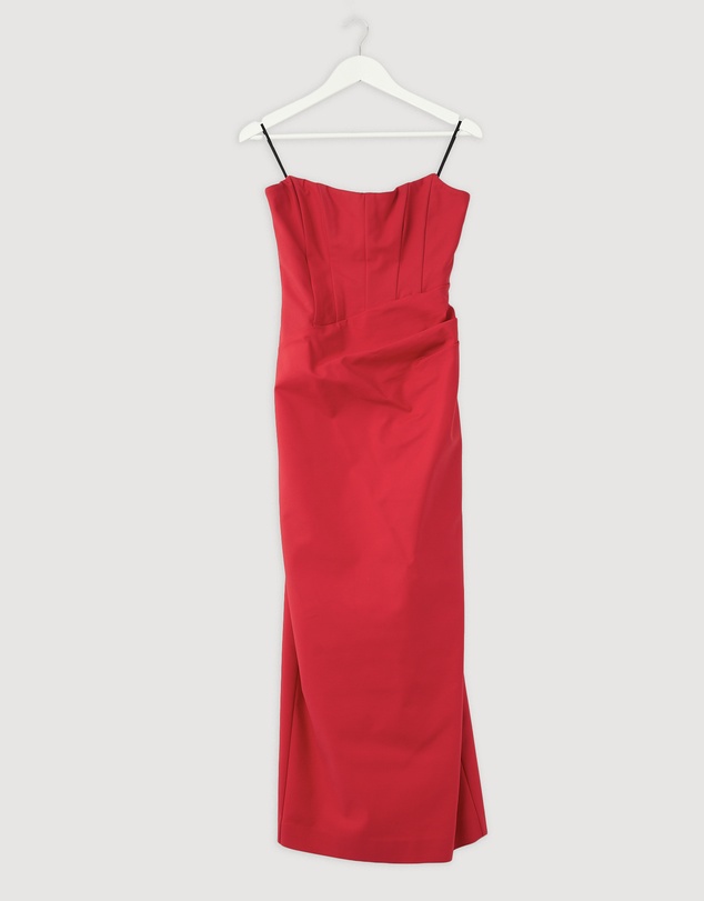 Revibe - Repaired Shona Joy Lani Corset Maxi Dress - AU 10