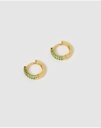 Izoa - Coco Huggie Earrings