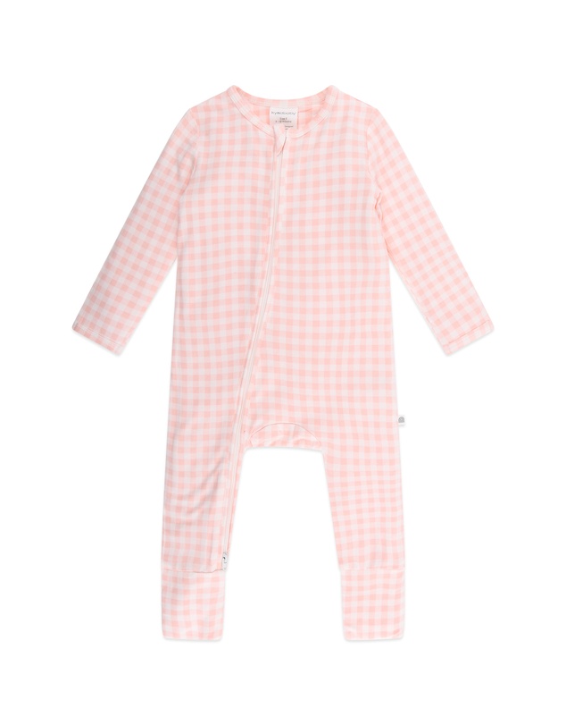 Kynd Baby - Day or Night Onesie in Petal Gingham