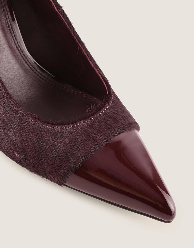 Shelly Shen - Aster High Heel Pumps Burgundy