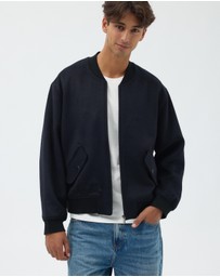 AERE - Wool Blend Bomber