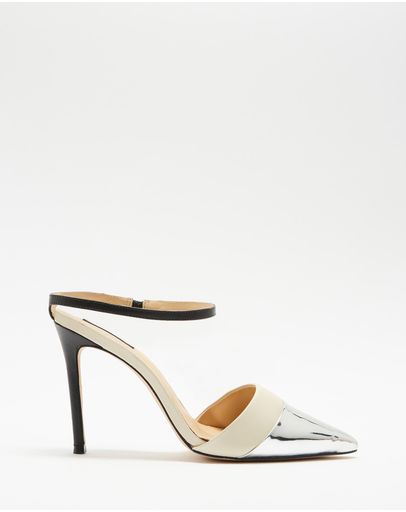 Spechio Prata, Napa Off White & Napa Preto