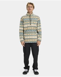 Billabong - Mens Boundary Mock Neck Fleece Top
