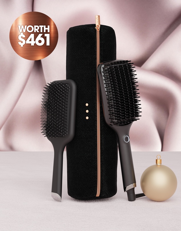 ghd - glide + Max Smoothing Hot Brush Gift Set