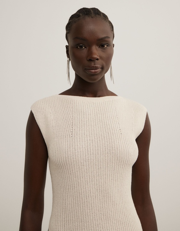 Witchery - Asymmetric Hem Knit Tank
