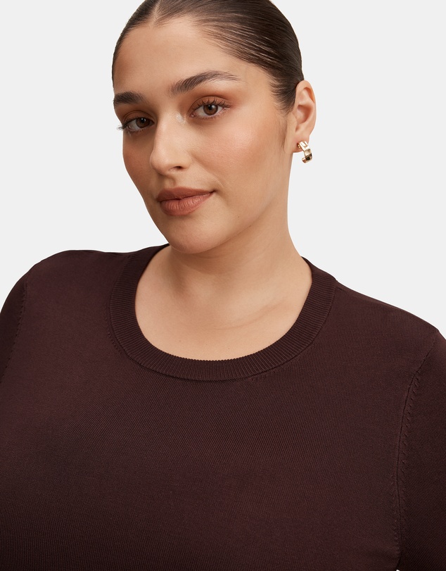 Forever New Curve - Maisie Curve Short Sleeves T-shirt