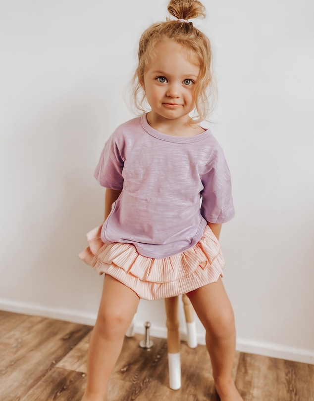 WITH LOVE FOR KIDS - Ruffle Bloomers Wide Ribbed - Babies - Kids