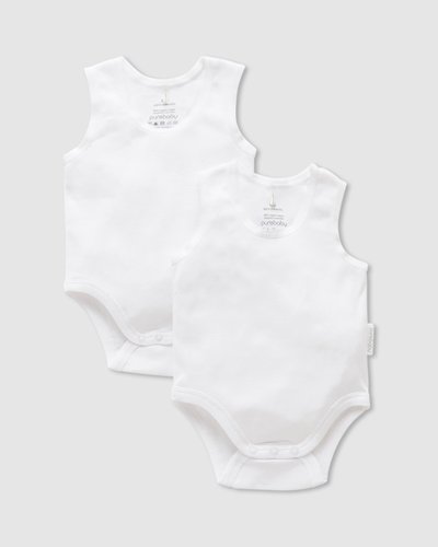 2-Pack Rib Bodysuit - Babies