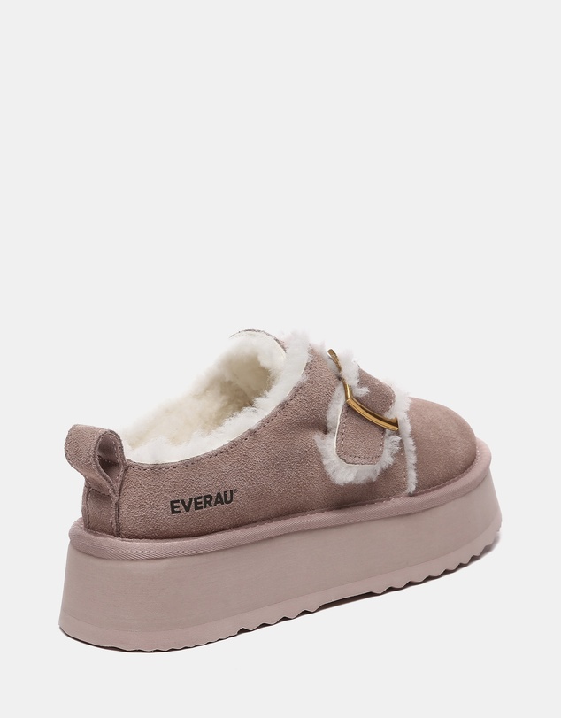EVERAU - EverAU Ugg Tobias Cow Suede Upper House Shoes