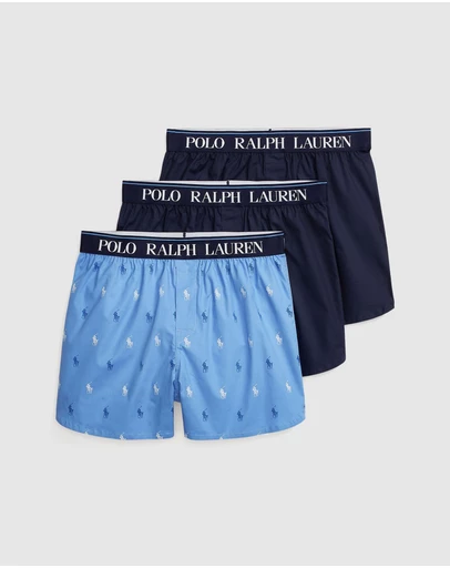 Polo Ralph Lauren - Stretch Cotton Boxer 3-Pack
