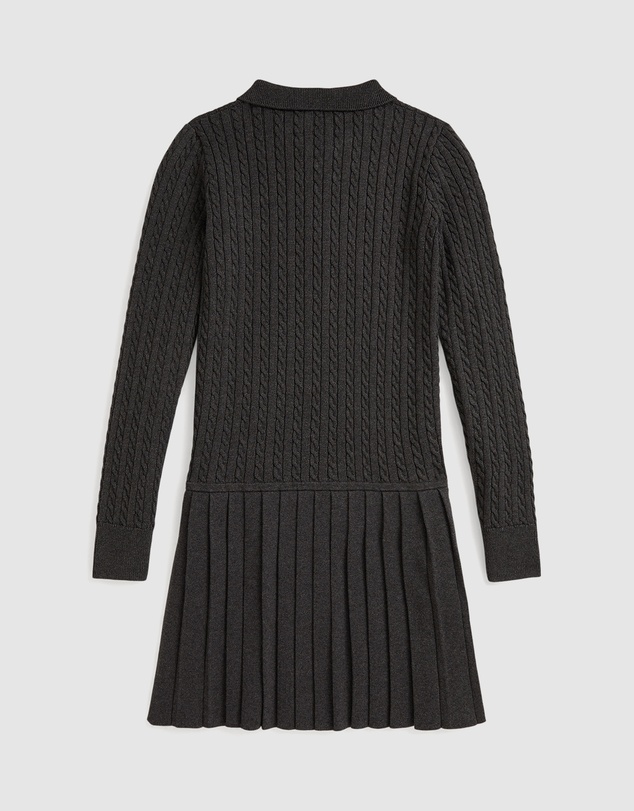 Polo Ralph Lauren - Mini-Cable Polo Sweater Dress - Teens