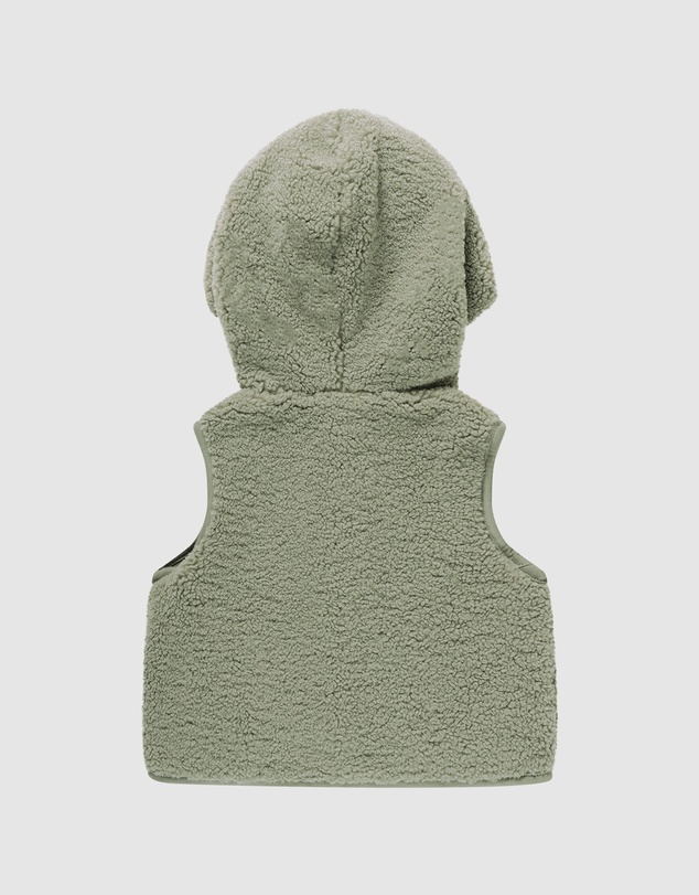 Kynd Baby - Sherpa Vest in Olive