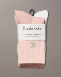 Calvin Klein - 4-Pack CK Monogram Crew Socks