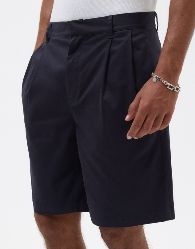 AERE - Cedric Pleated Shorts