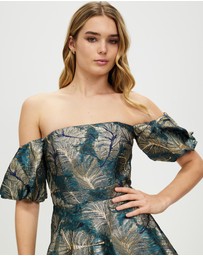 Romance by Honey and Beau - Milla Puff Sleeve Dress