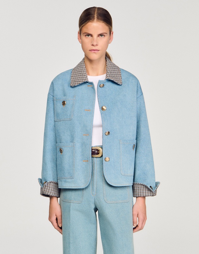 Sandro - Elias Denim Jacket