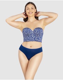 Parfait - Dolly Strapless Longline Denim Bustier Bra