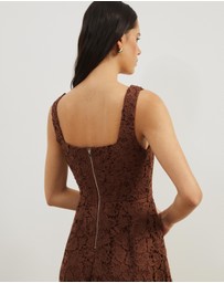 Atmos&Here - Rio Broderie Lace Midi Dress