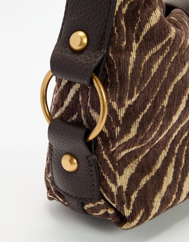 GUESS - Zebra Camden Shoulder Bag