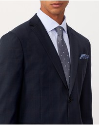 Van Heusen - Glen Check Denim Suit Jacket