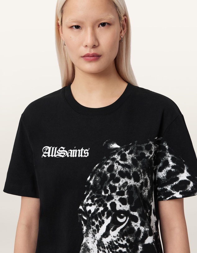 AllSaints - Zaya Oversized Boyfriend T-Shirt