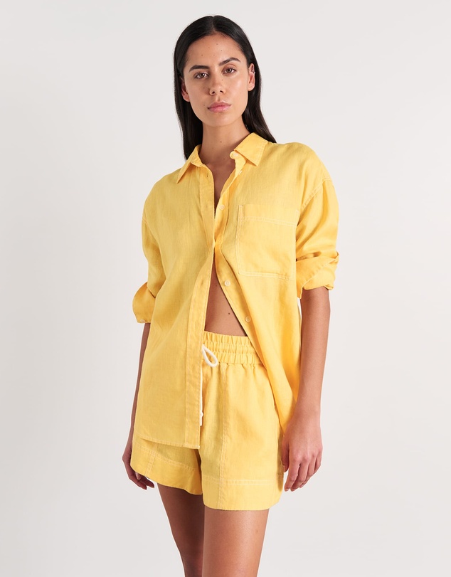Jag - Gigi Linen Relaxed Shirt - ICONIC EXCLUSIVE