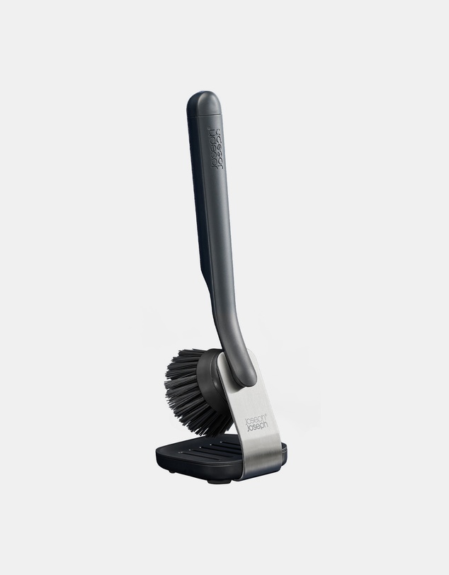 Joseph Joseph - SinkTech™ Dish Brush with Stainless Steel Storage Stand