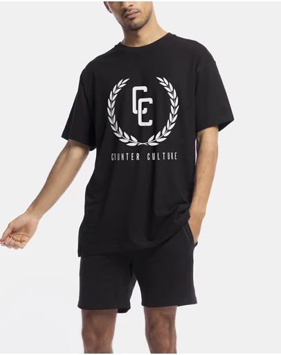 Counter Culture - Garland Logo Oversize Tee